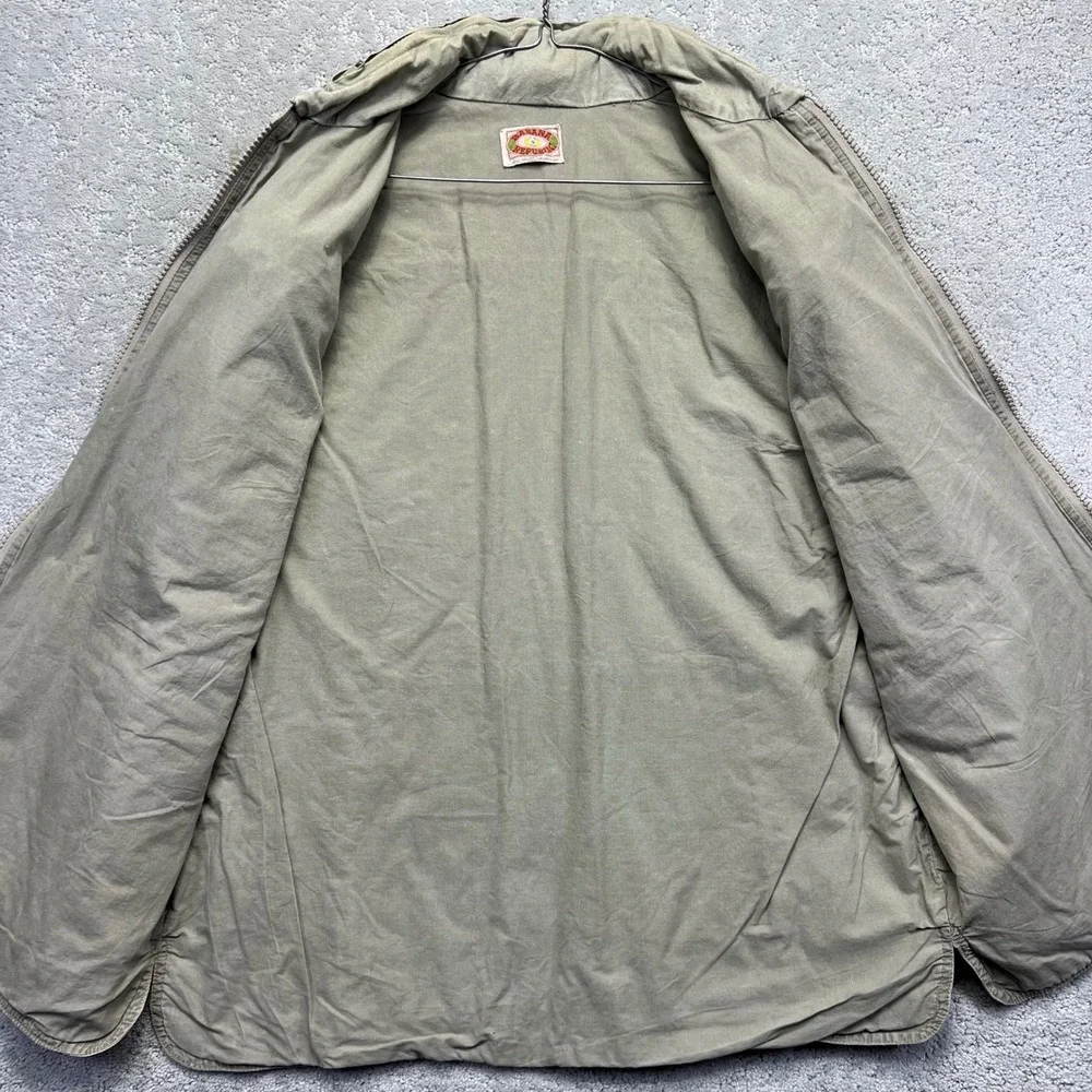 VINTAGE Banana Republic Vest Mens L Canvas Safari Utility Fishing Multi-Pocket